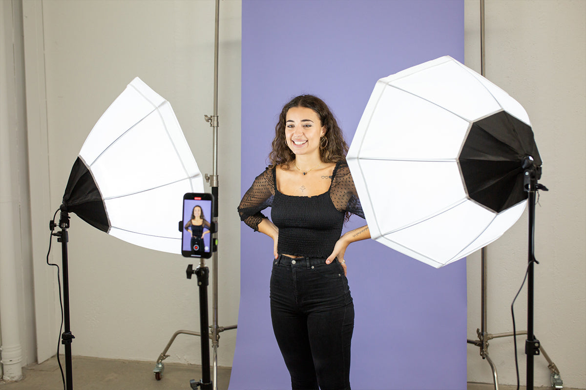 Photo softbox best sale light