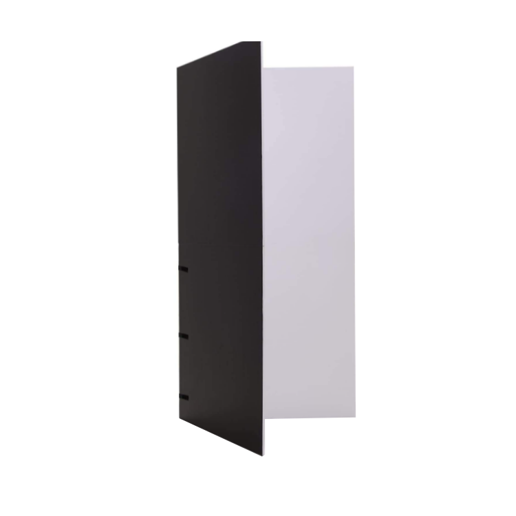 Spectrum V-Flat Master Foldable Rigid Backdrop Reflector (Black & White)