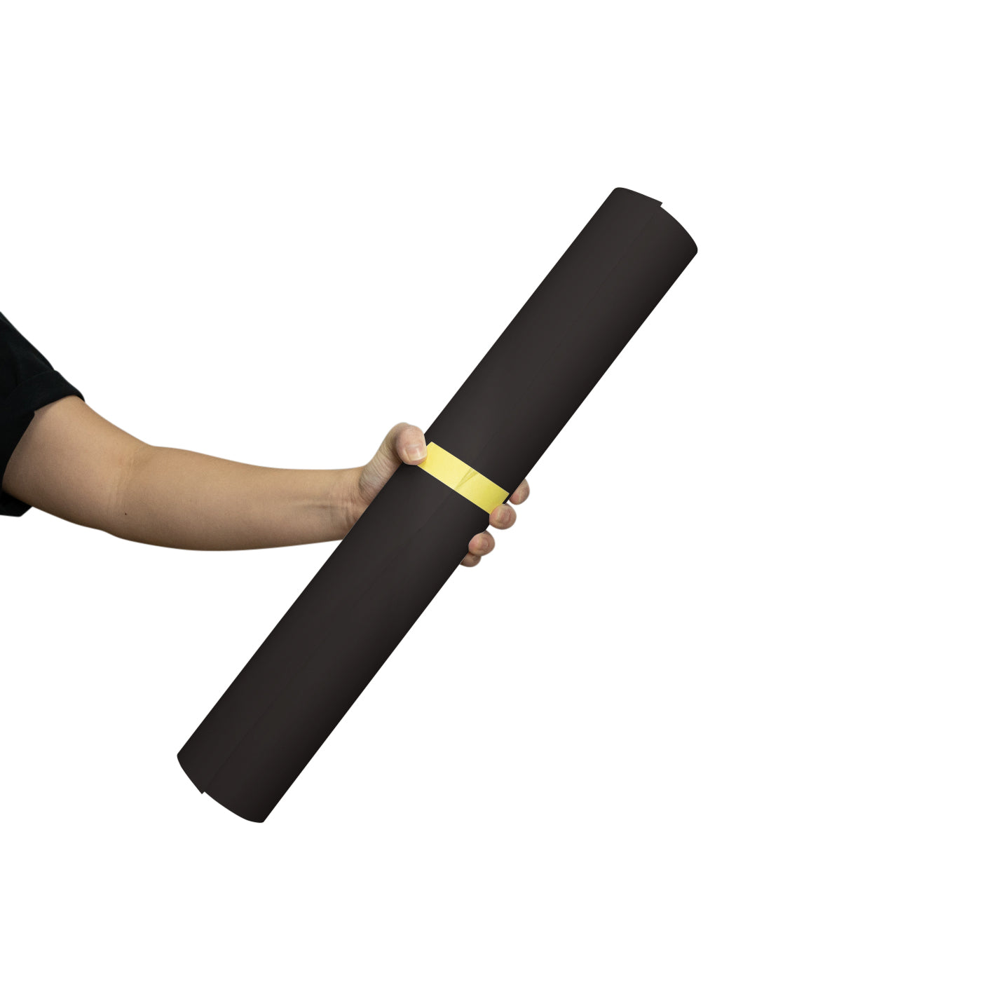 Spectrum 50cm Non Reflective Seamless Paper Roll Backdrop Offcuts - Badabing Black