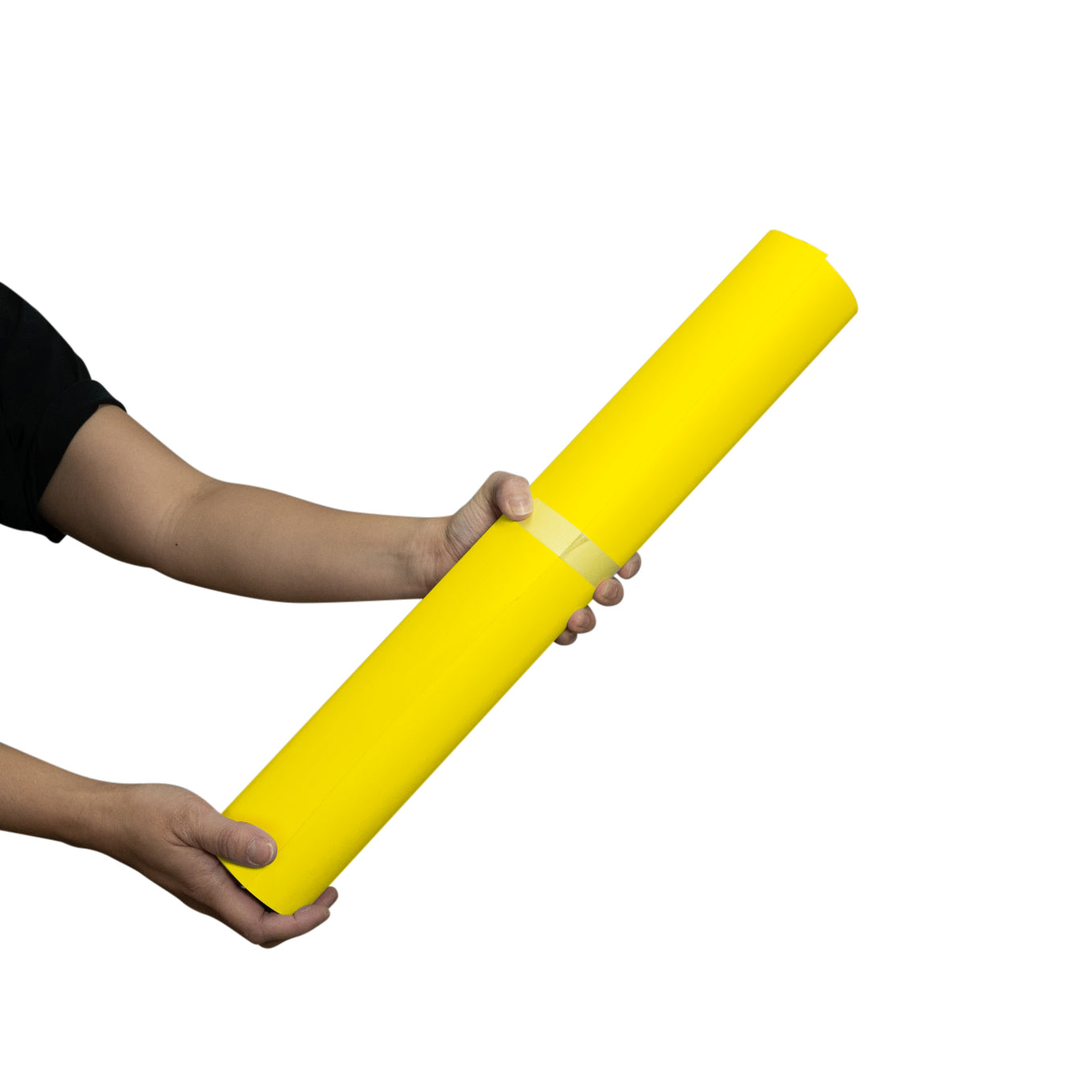 Spectrum 50cm Non Reflective Seamless Paper Roll Backdrop Offcuts - Queen Bee Yellow