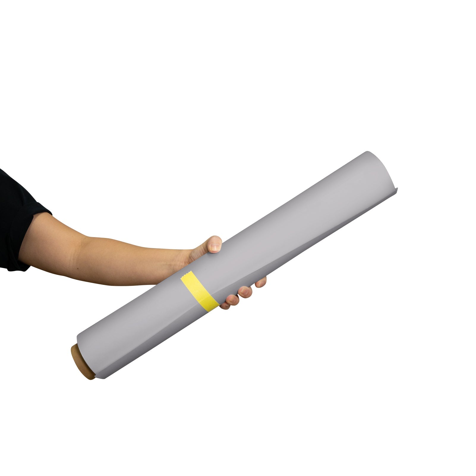 Spectrum 50cm Non Reflective Seamless Paper Roll Backdrop Offcuts - Fine Ash Grey