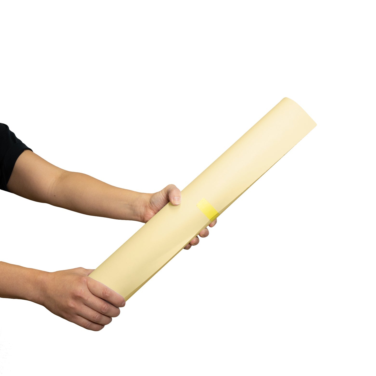 Spectrum 50cm Non Reflective Seamless Paper Roll Backdrop Offcuts - Vanilla Bean