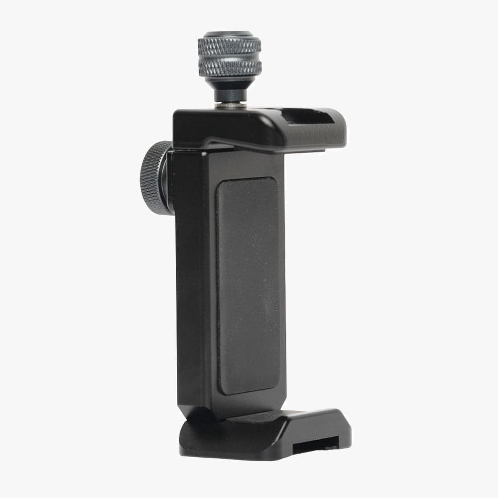 Professional Metal Phone Bracket with Arca-Swiss and Cold Shoe Mount