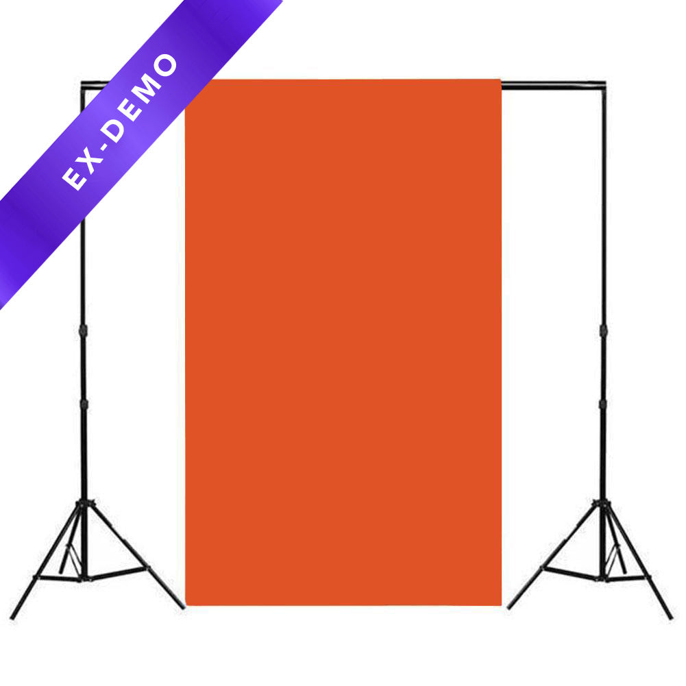 Spectrum Sweet Papaya Orange Paper Roll Photography Studio Backdrop Half Width (1.36 x 10M) - Ex Demo