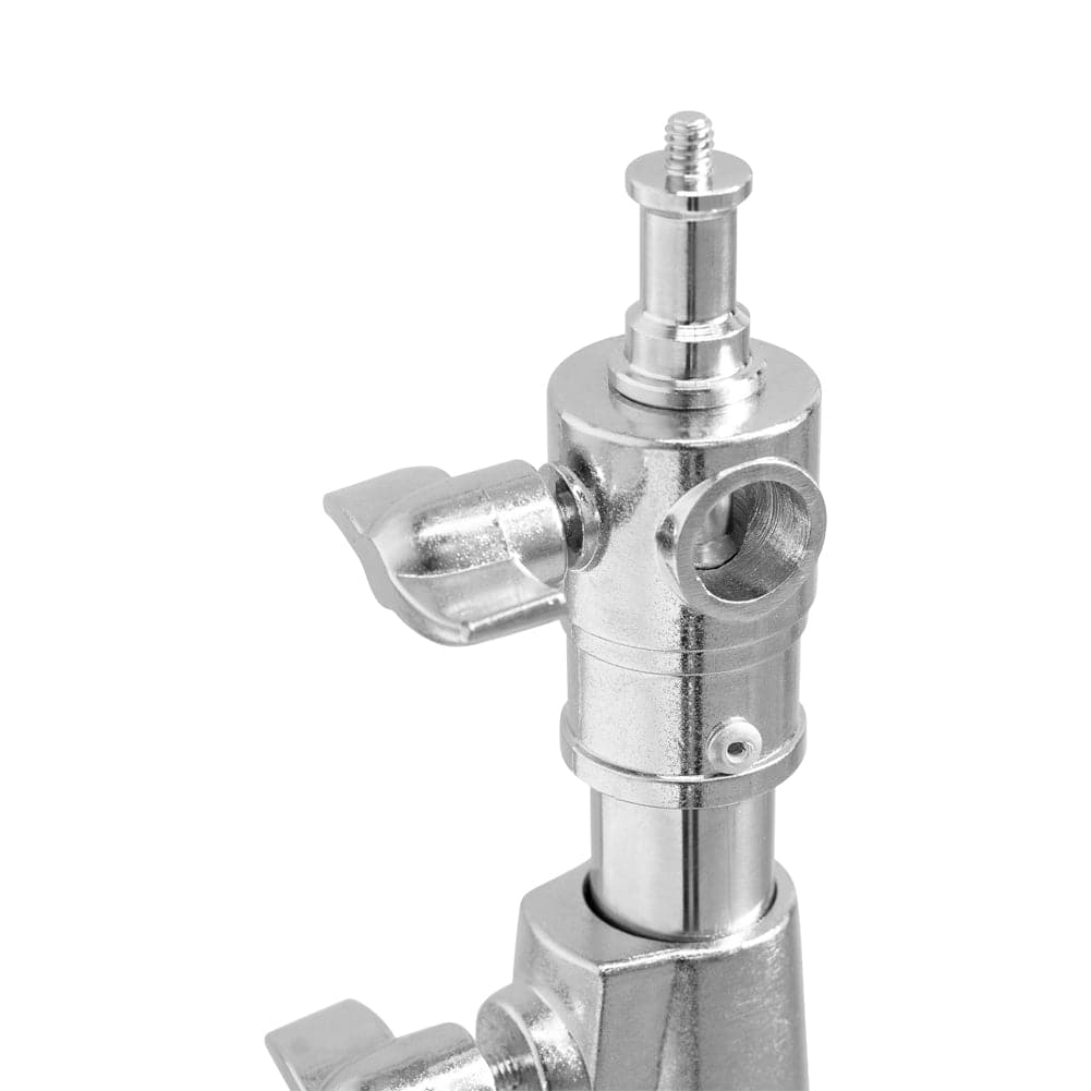 Spectrum 280cm Heavy Duty Air Cushioned Light Stand (Silver)