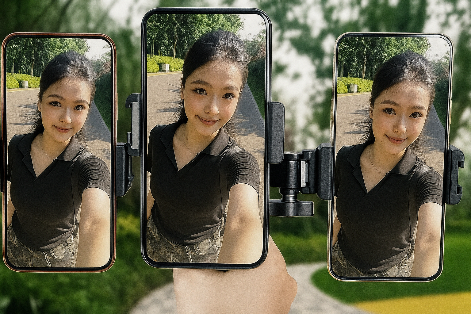 Fomito Z4T 1/4 Screw Mount for Vlogging & Live Streaming (Mount Only)