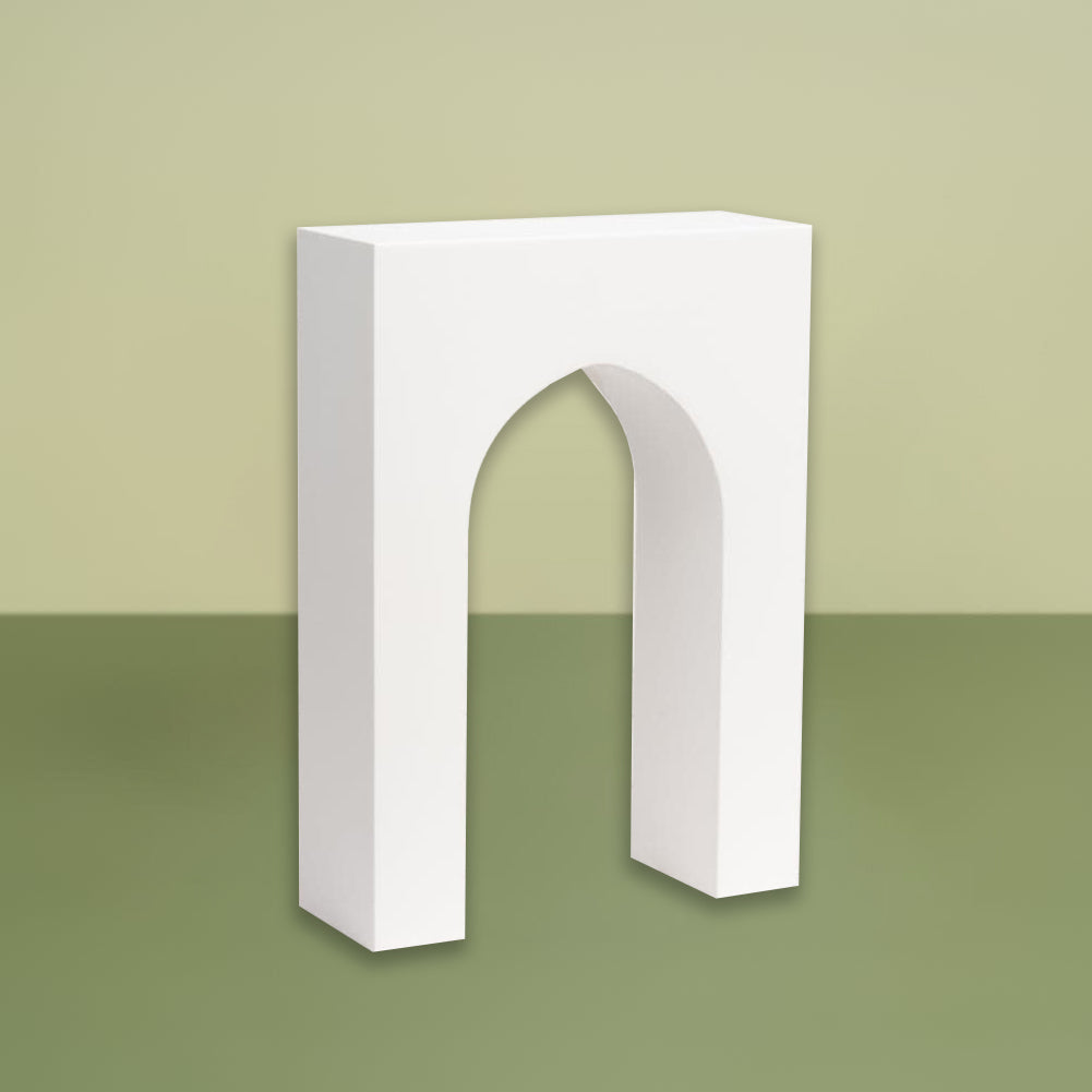 Spectrum White PRO.PROPS Styling Photography Prop - Single Arch
