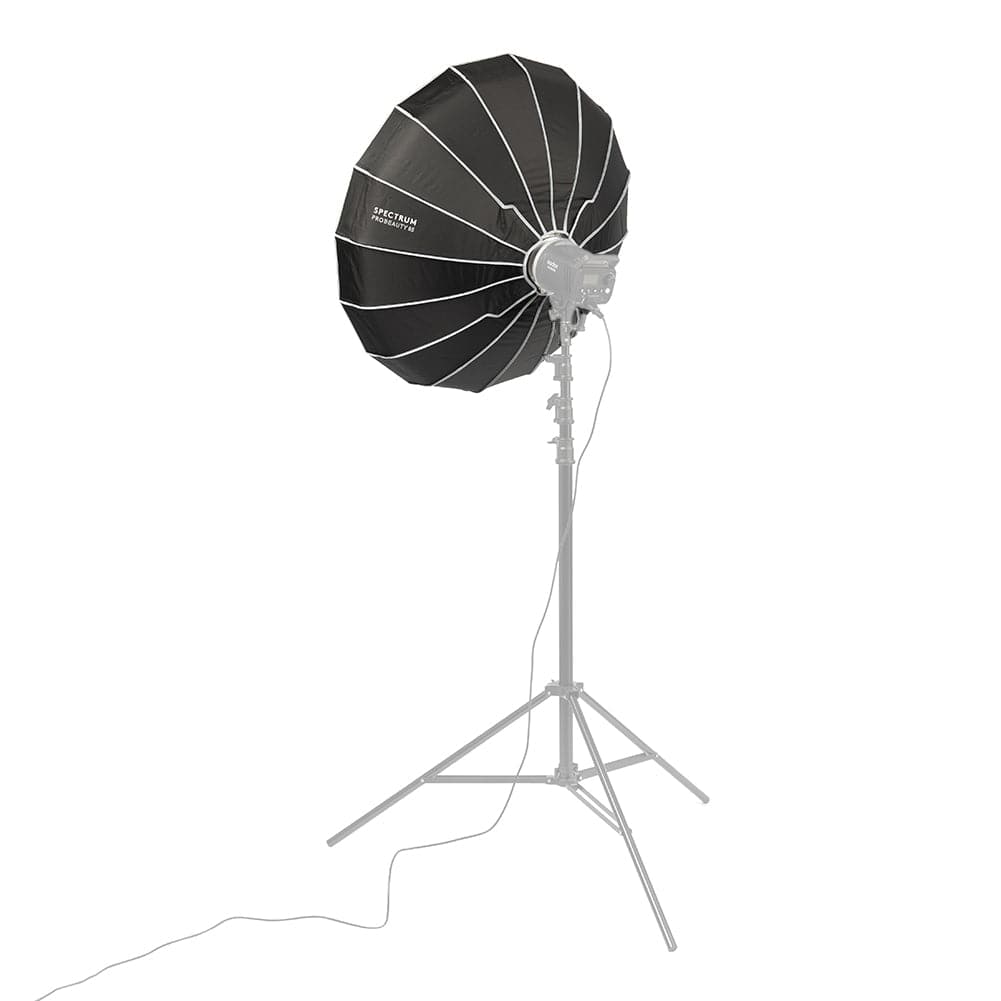 Spectrum Pro Beauty Dish Collapsible Softbox 85cm / 33.5" - Bowens Mount (No Grid)