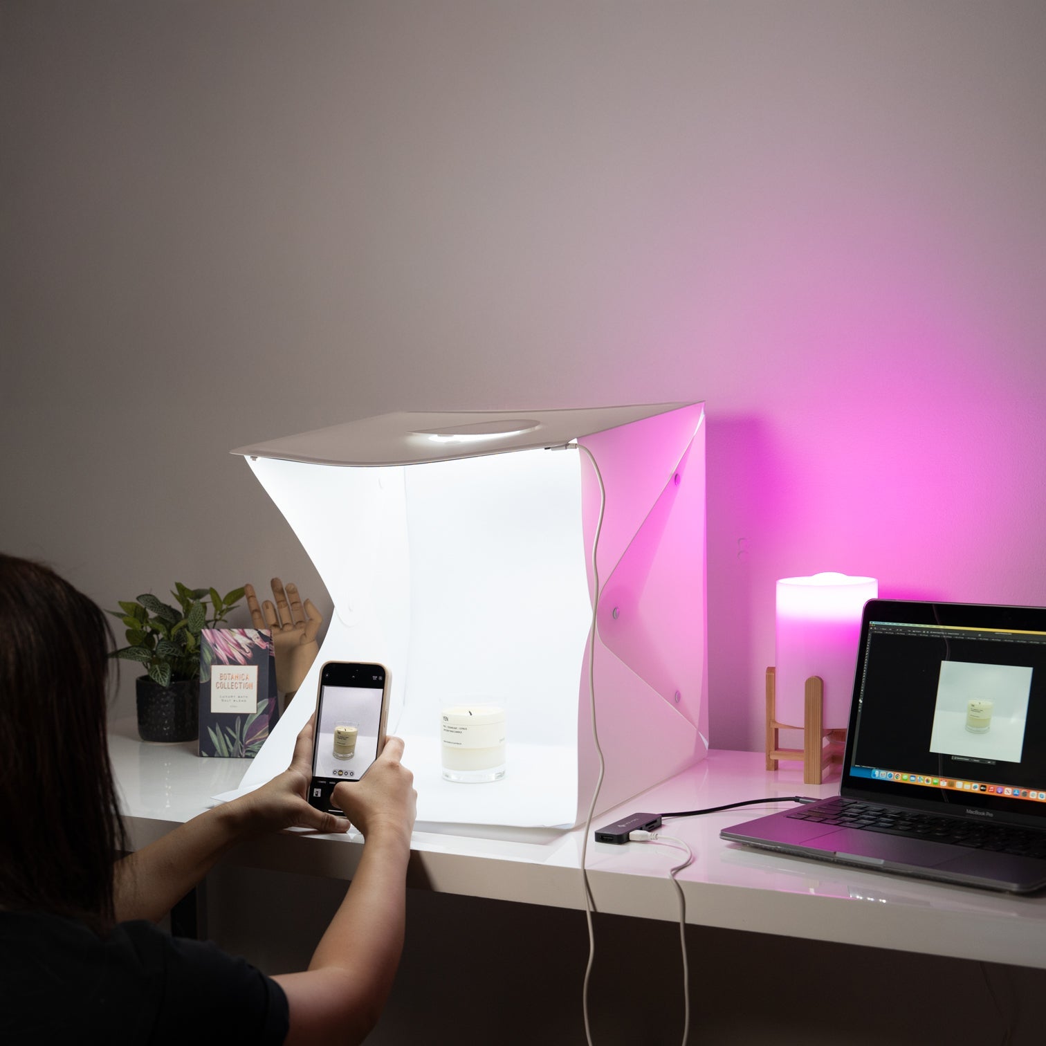 'STUDIO MATE' 16" Etsy & Beauty Product Photography Lighting Tent