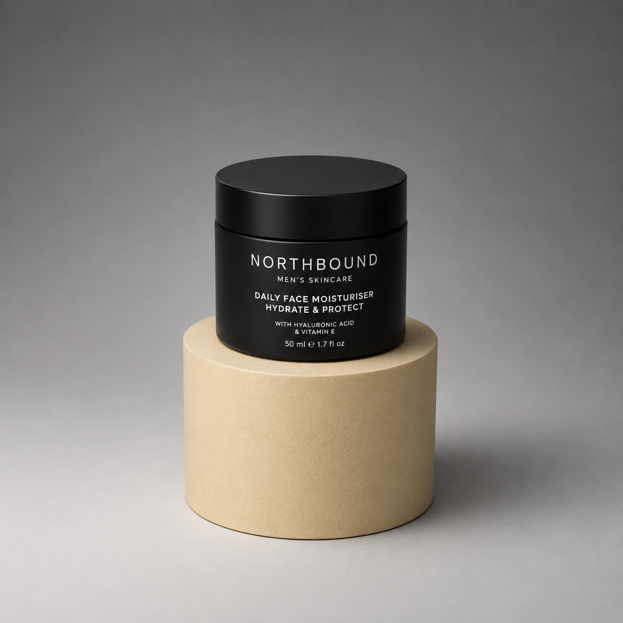 Spectrum PRINT.PROPS Styling Photography Prop - Cylinder - 100x100x60mm (Custard Mustard Beige)
