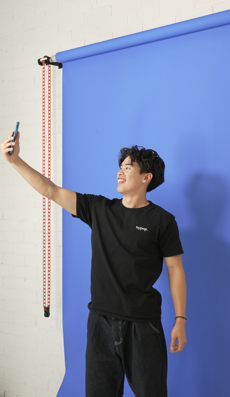 Single Axis Manual Backdrop Support Roller Wall System