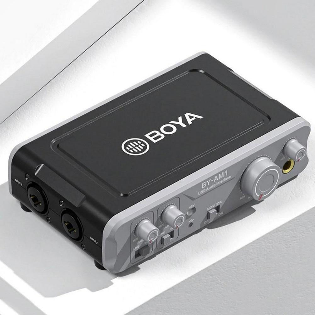 BOYA BY-AM1 Dual Channel Audio Mixer