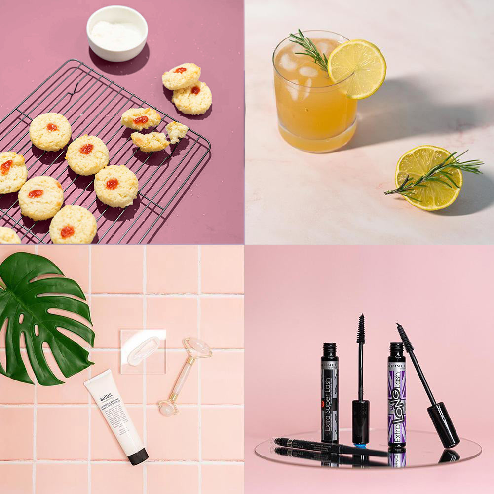 'Flat Lay Instagram Backdrop - Pretty Young Thing' Beauty Blogger Basics (56cm x 87cm)