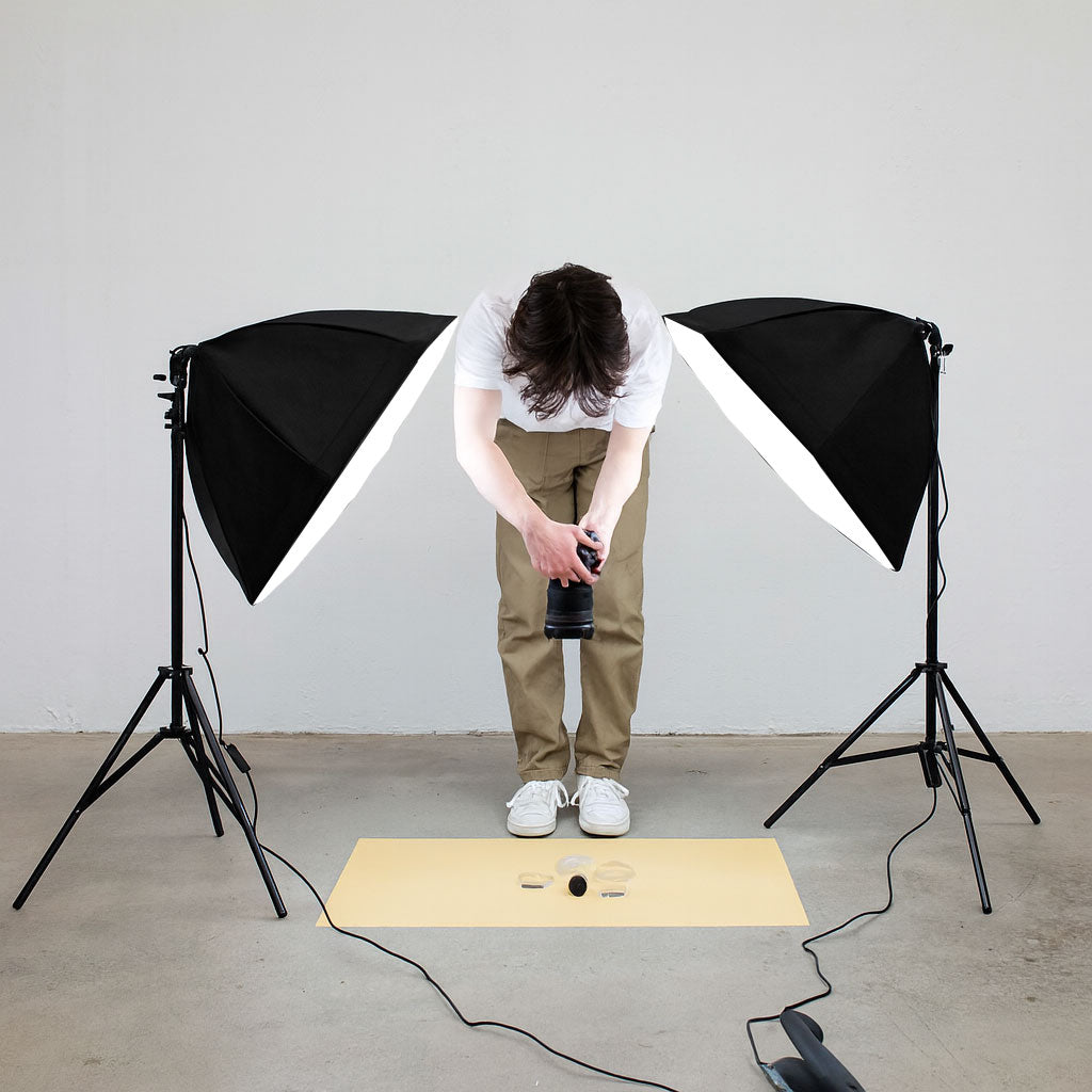 Directional Twin 2 x 135W Octagon Softbox Lighting Kit