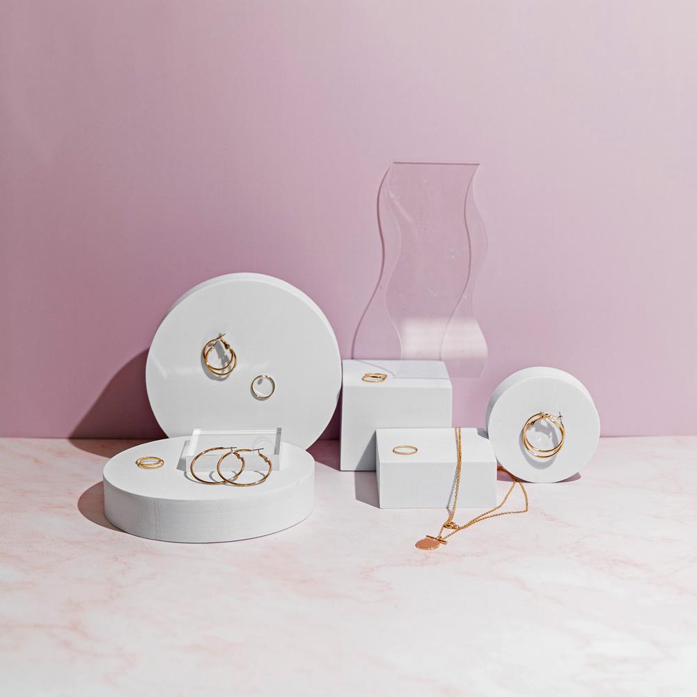 Flat Lay Instagram Backdrop (56cm x 87cm) 'Marble of Fact' - Bundle