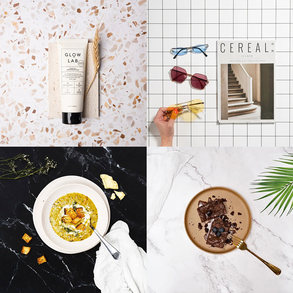 Flat Lay Instagram Backdrop - Kitchen Bundle (56cm x 87cm)