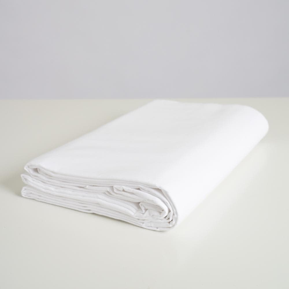 White 3m x 3m Cotton Muslin Studio Photography Video Backdrop (Demo Stock)