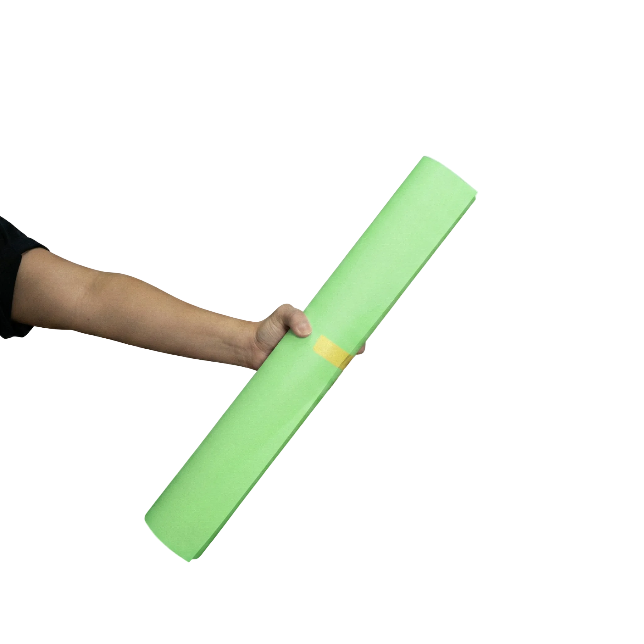 Spectrum 50cm Non Reflective Seamless Paper Roll Backdrop Offcuts - Limelight Green