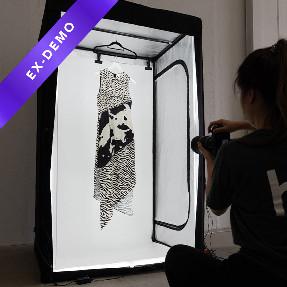 Spectrum 'LumeStudio' 120cm x 200cm x 100cm Ecommerce Fashion Product Photography LED Lighting Booth (DEMO STOCK)