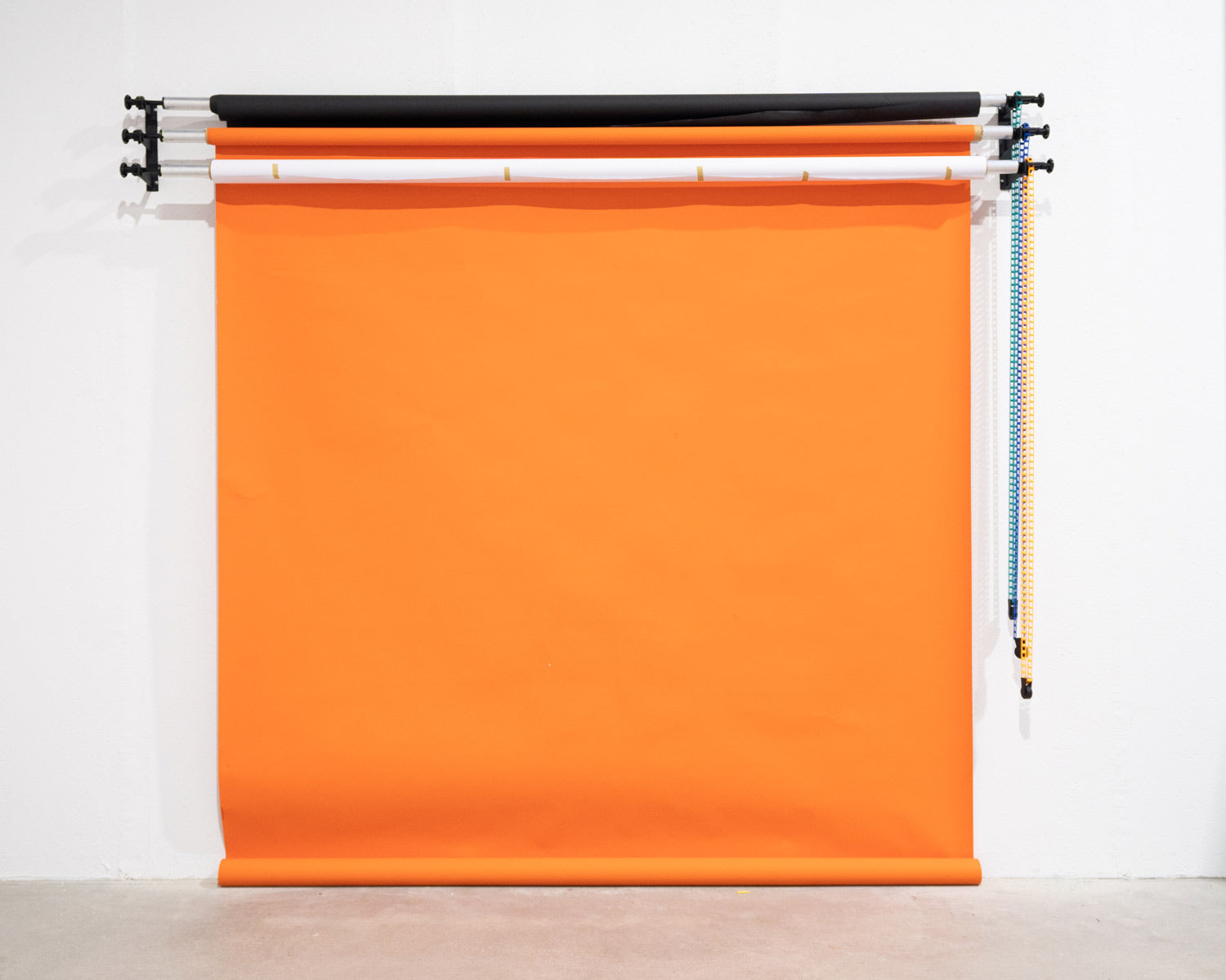 Spectrum Stainless 300cm Steel Backdrop Crossbar for Paper and Vinyl (Triple Set) - Bundle