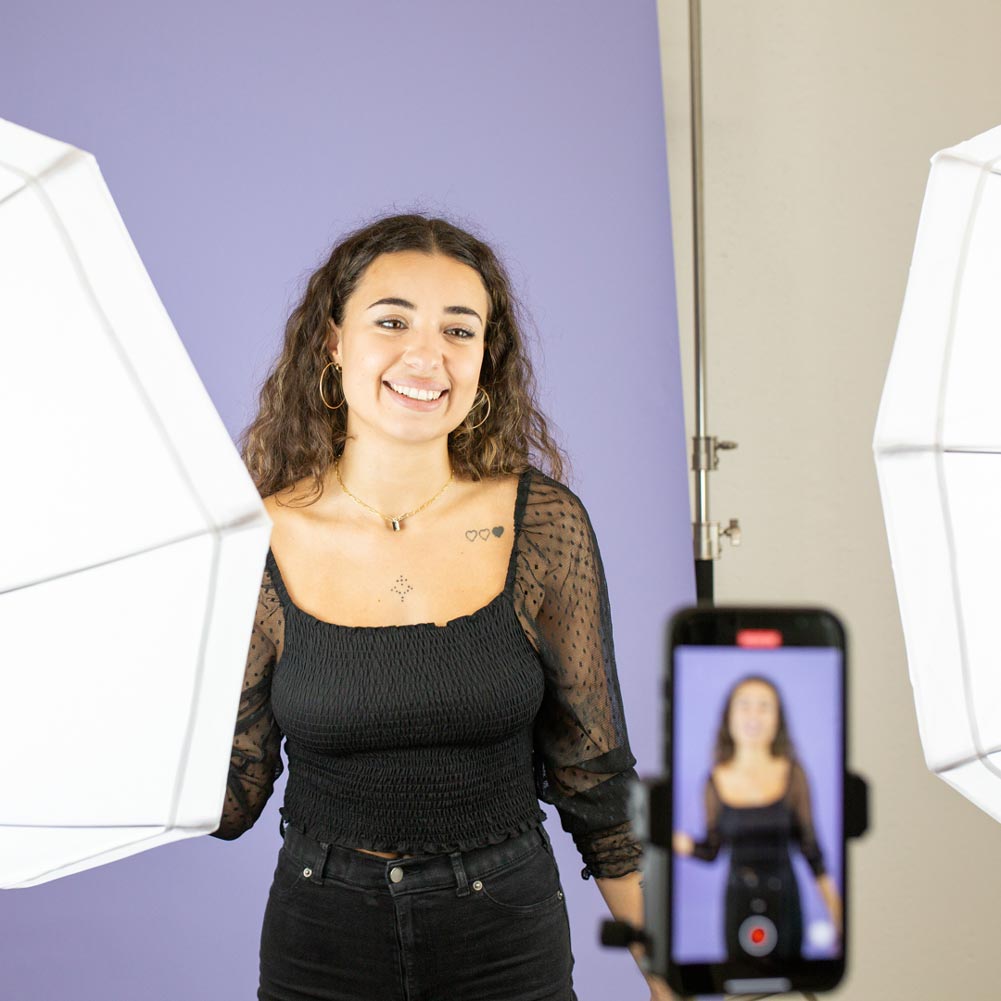 Octagon 'Kreator Kit' Double Dimmable LED Bi-Coloured Octagon Softbox Lighting Kit (DEMO STOCK)