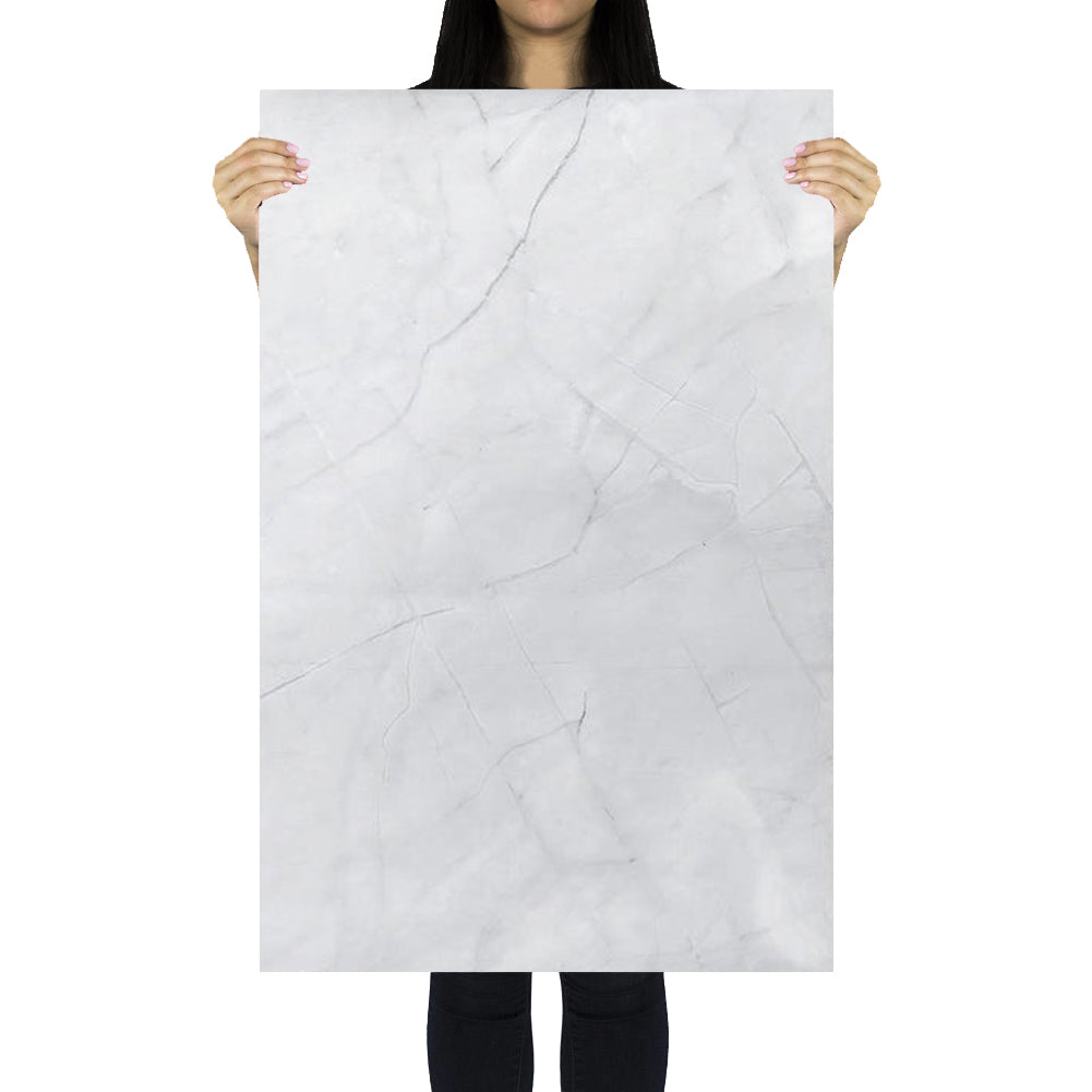 Flat Lay Instagram Backdrop - 'Queens Park' Grey Marble (56cm x 87cm)