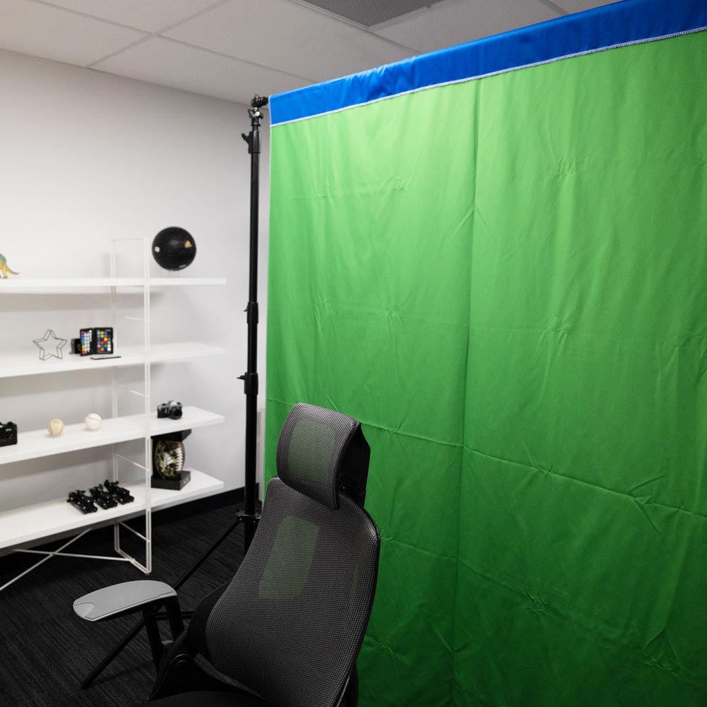 Standard Reversible Chromakey Green/Blue Screen Backdrop (1.5m x2m)