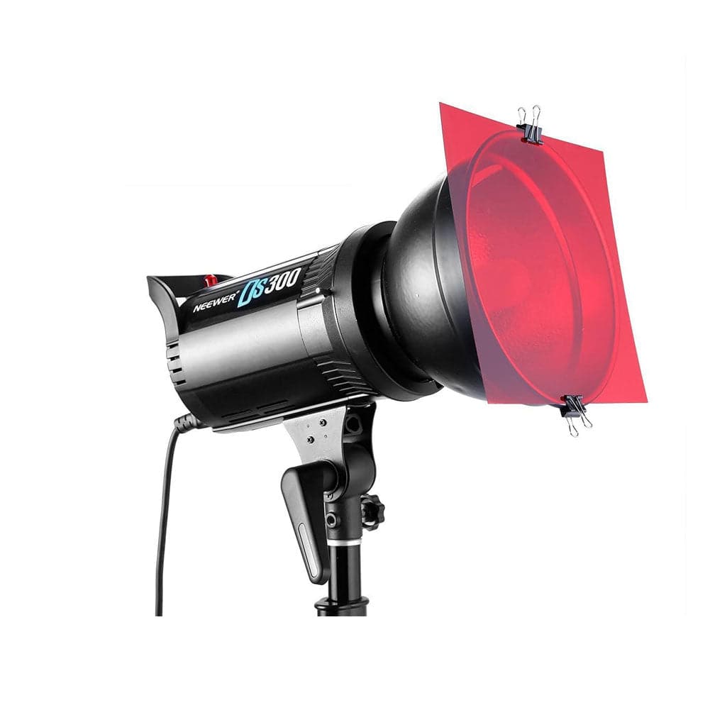 Set of 12 Creative Colour Gel Set for Studio Strobes and LED Panels (30x30cm)