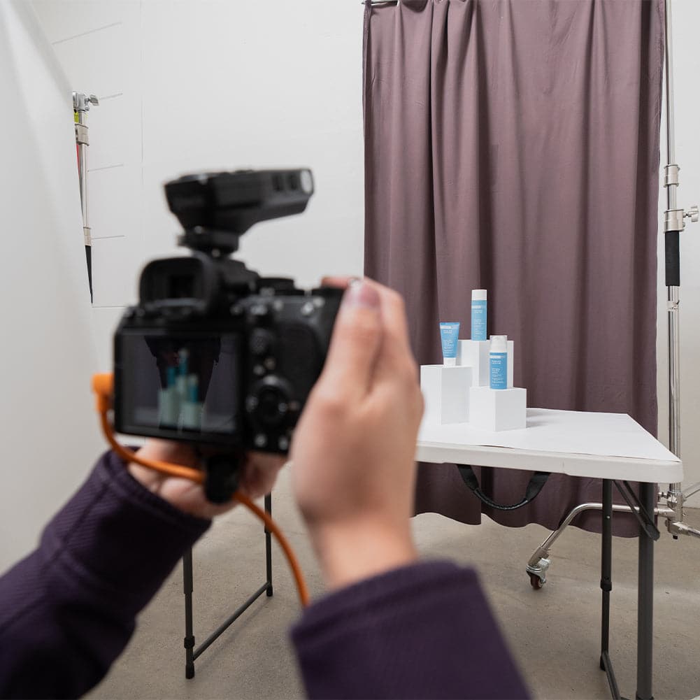 Spectrum Curtain Drape Product Photography Backdrop 1.5m x 2m - Cocoa Plum