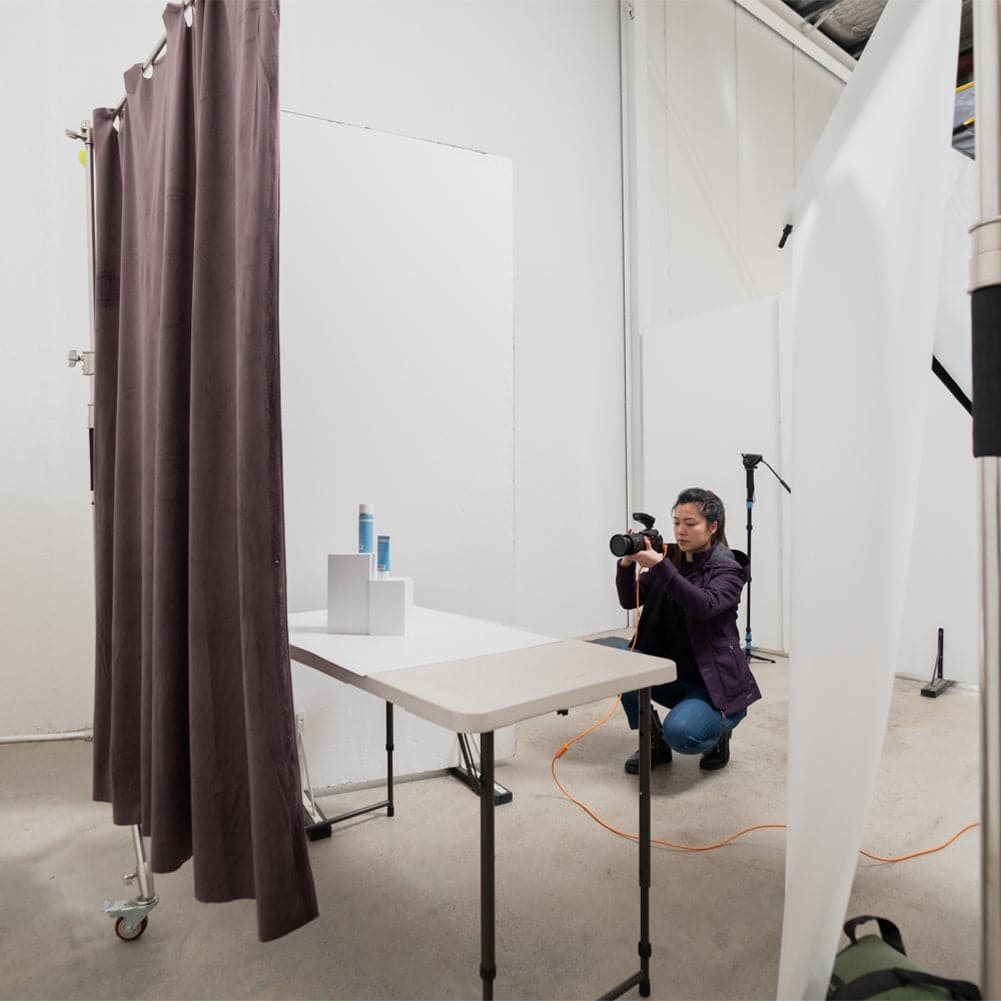 Spectrum Curtain Drape Product Photography Backdrop 1.5m x 2m - Cocoa Plum