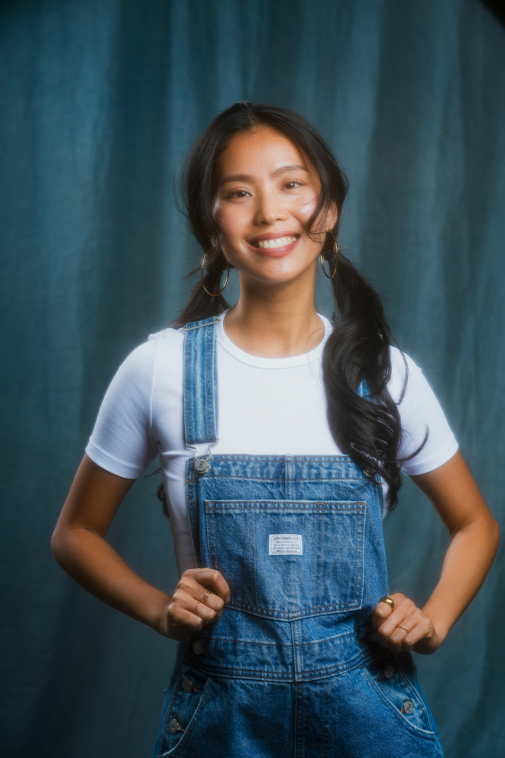 Spectrum Kaleidoscope Series Mottled Cotton Muslin Backdrop 3m x 6m - Mad About Blue