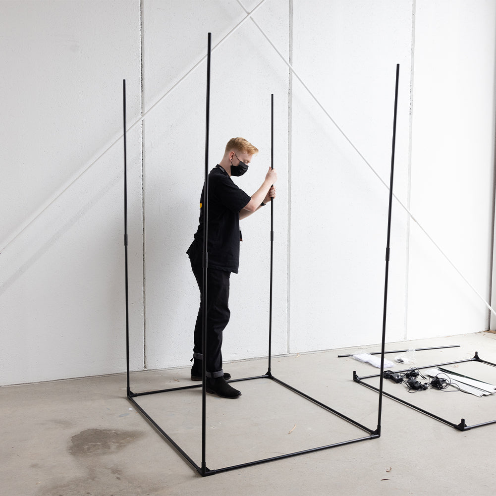 Spectrum 'LumeStudio' 120cm x 200cm x 100cm Ecommerce Fashion Product Photography LED Lighting Booth (DEMO STOCK)
