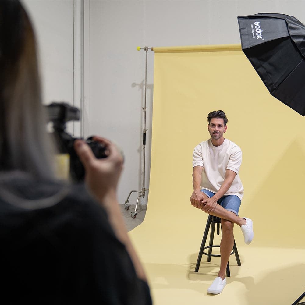 Paper Roll Photography Studio Backdrop Full Length (2.7 x 10M) - Vanilla Bean Ice Cream