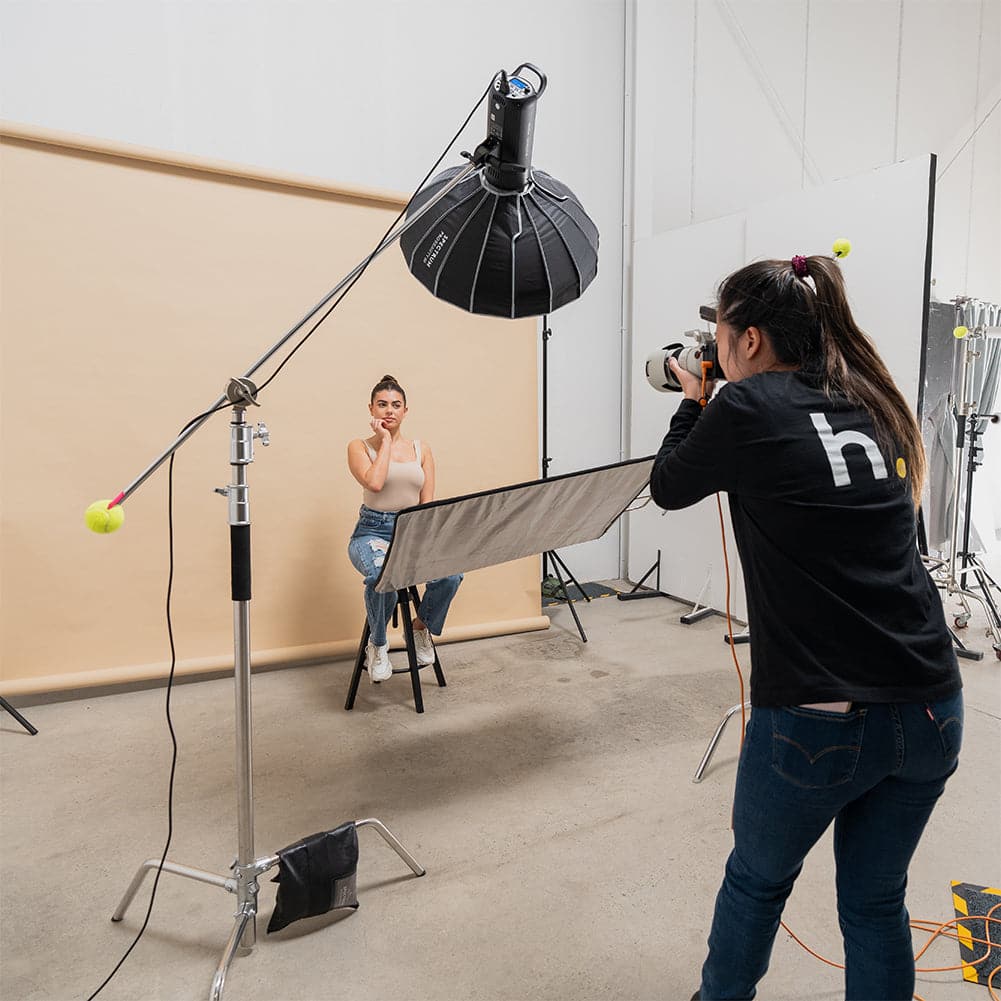 Spectrum Pro Beauty Dish Collapsible Softbox 60cm / 23.6" - Bowens Mount (No Grid)