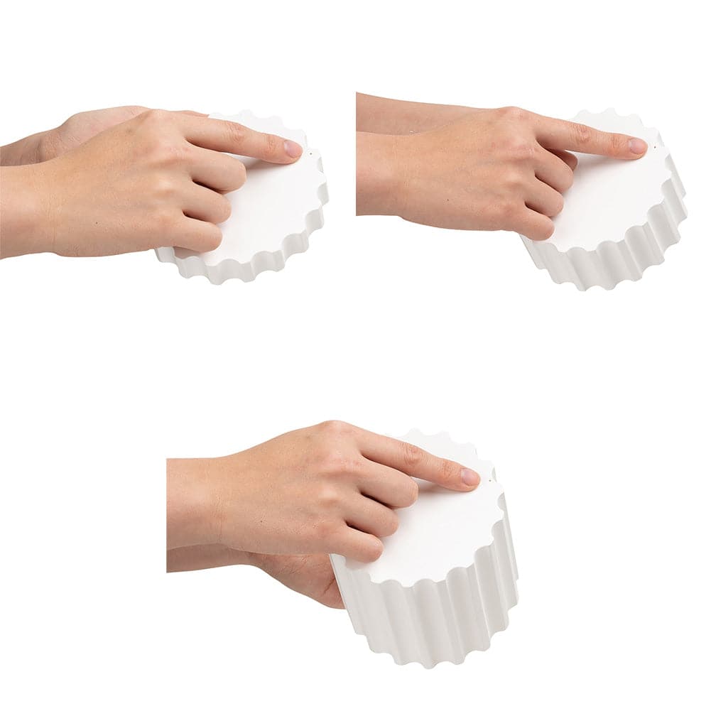 Spectrum White PRO.PROPS Styling Photography Prop - Fluted Pillar Bundle