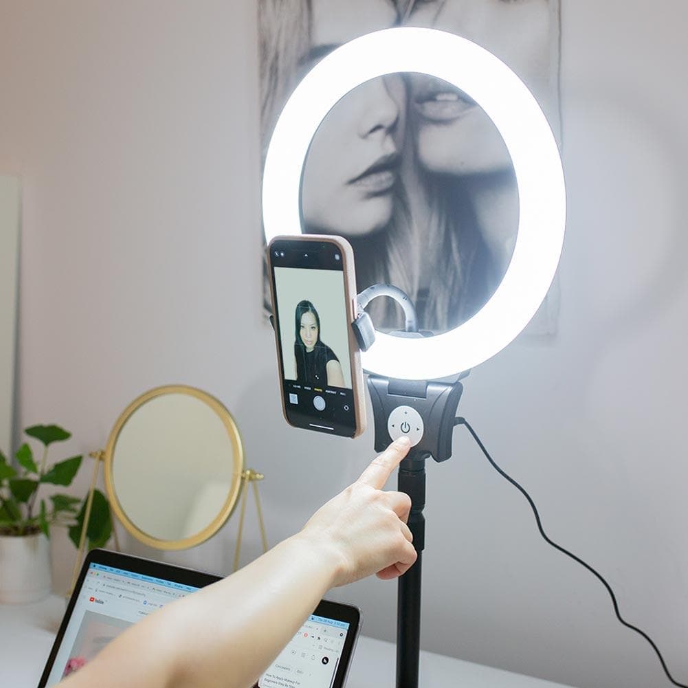 12" Desktop Beauty Ring Light - Halley (DEMO STOCK)