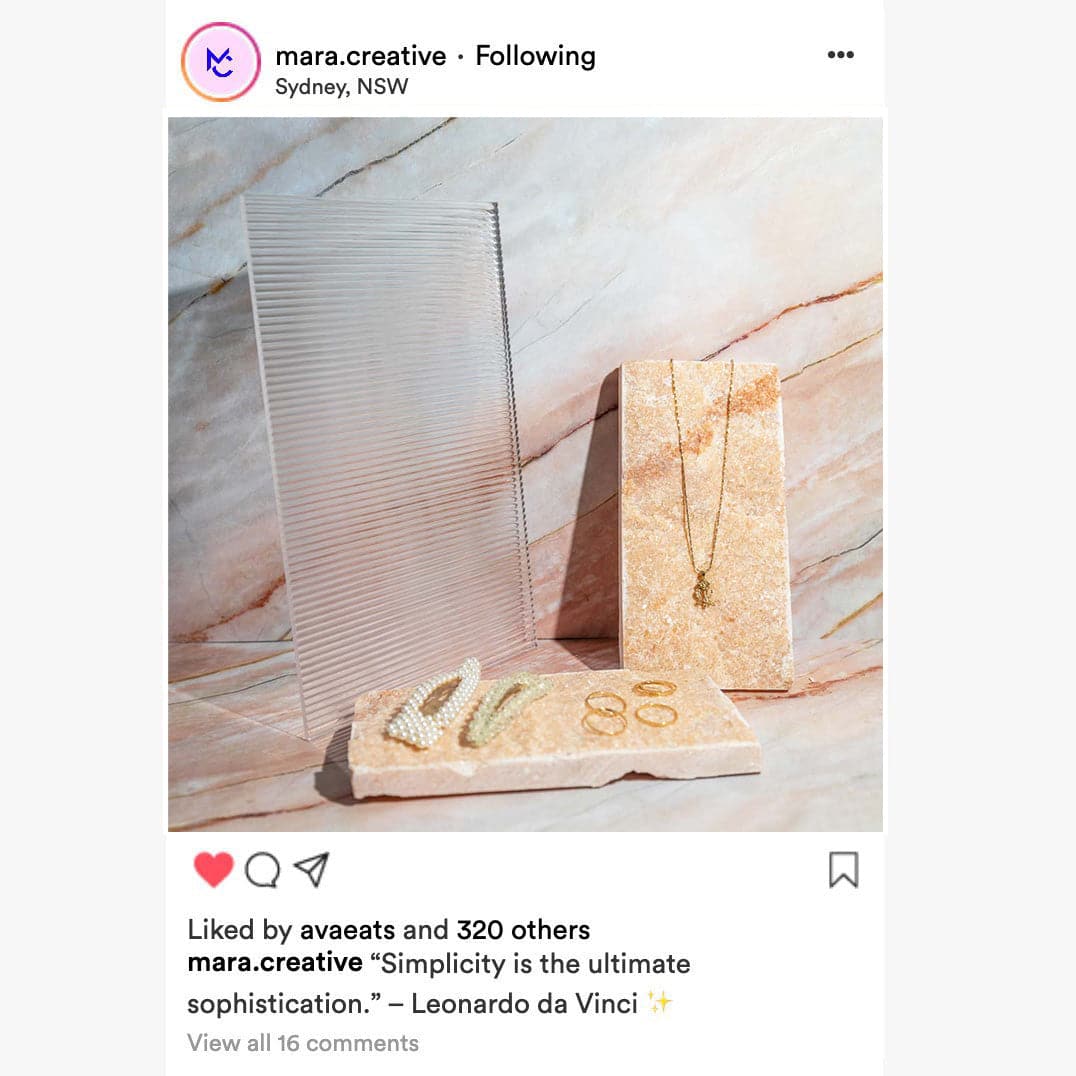 Ribbed Transparent Acrylic Sheet Styling Prop 29cm x 18cm (6mm thickness)