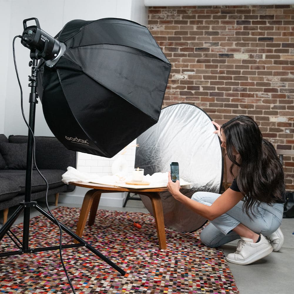 Spectrum 280cm Heavy Duty Air Cushioned Light Stand (Black)