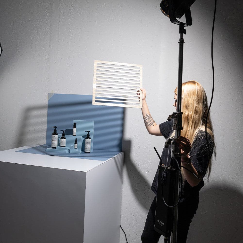 'Shadow Creator' Faux Venetian Blind Photography Styling Prop