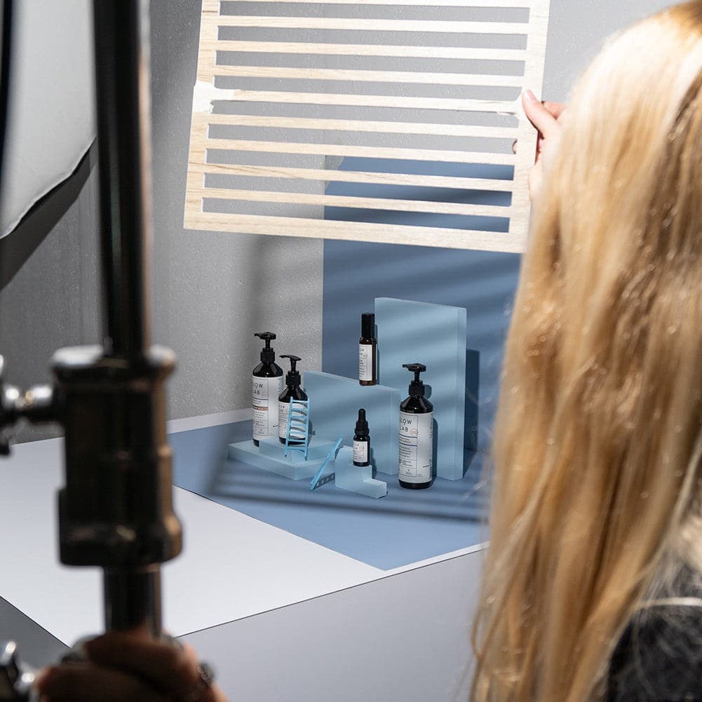 'Shadow Creator' Faux Venetian Blind Photography Styling Prop