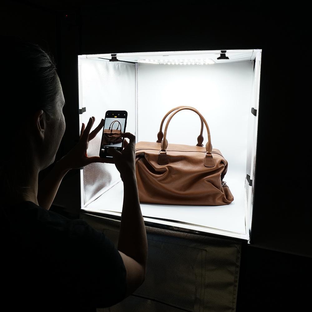 'STUDIO PAL' Foldable Product Photography LED Lighting Box (In 3 Sizes)