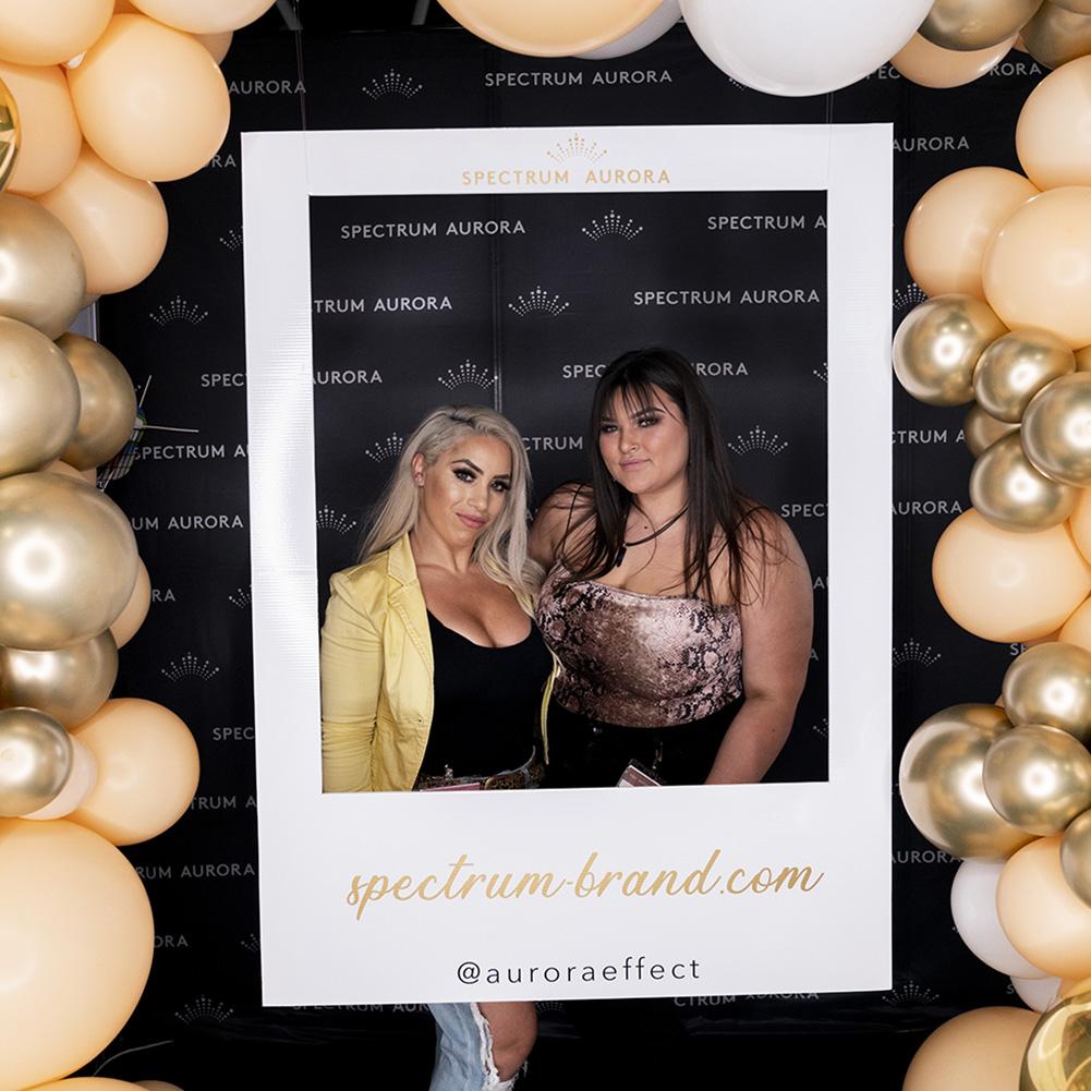 Giant Photo Booth Wedding & Events 47" LED Ring Light - Aurora Max