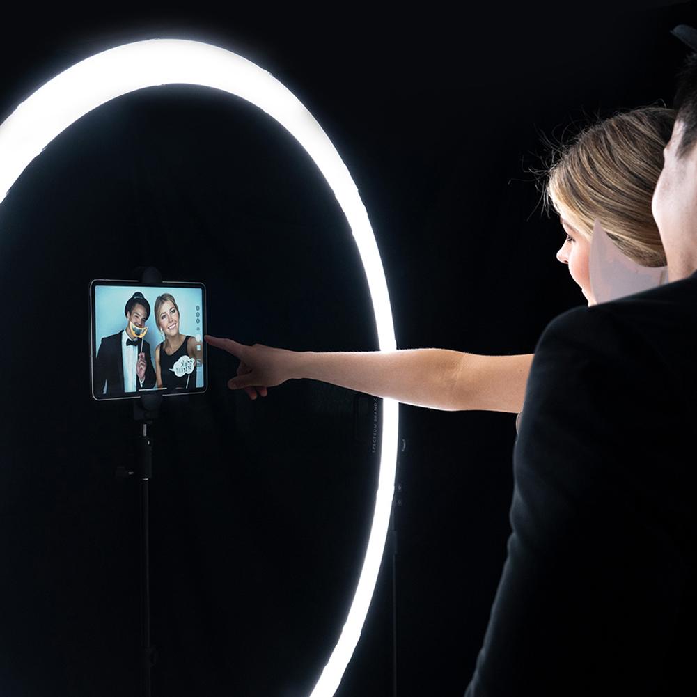 Giant Photo Booth Wedding & Events 47" LED Ring Light - Aurora Max