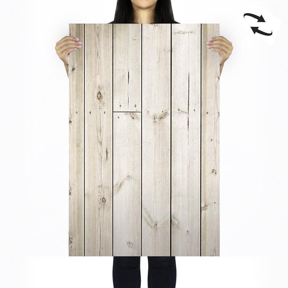 Flat Lay Instagram Backdrop - 'Balmain' White Marble (56cm x 87cm)