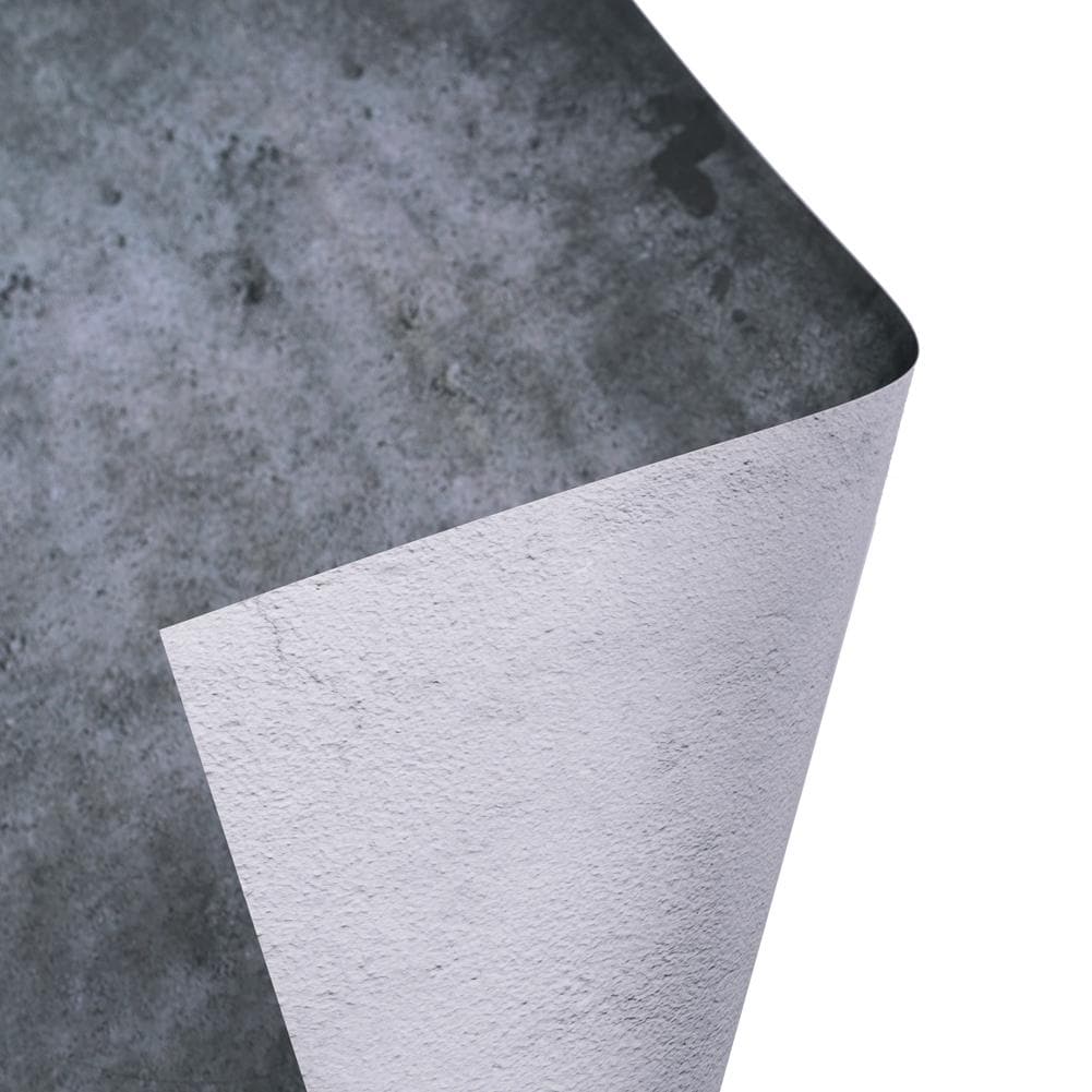 Flat Lay Instagram Backdrop - 'Darlinghurst' Dark Concrete (56cm x 87cm)