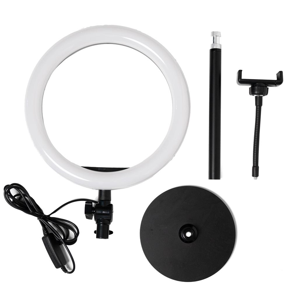 10" Black LED Table Ring Light - Opaluxe (DEMO STOCK)