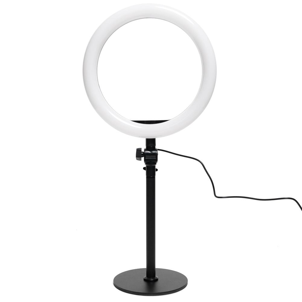 10" Black LED Table Ring Light - Opaluxe (DEMO STOCK)