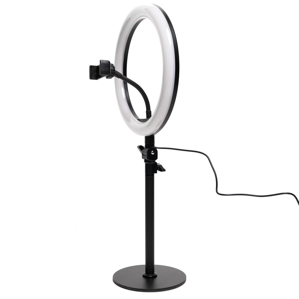 10" Black LED Table Ring Light - Opaluxe (DEMO STOCK)