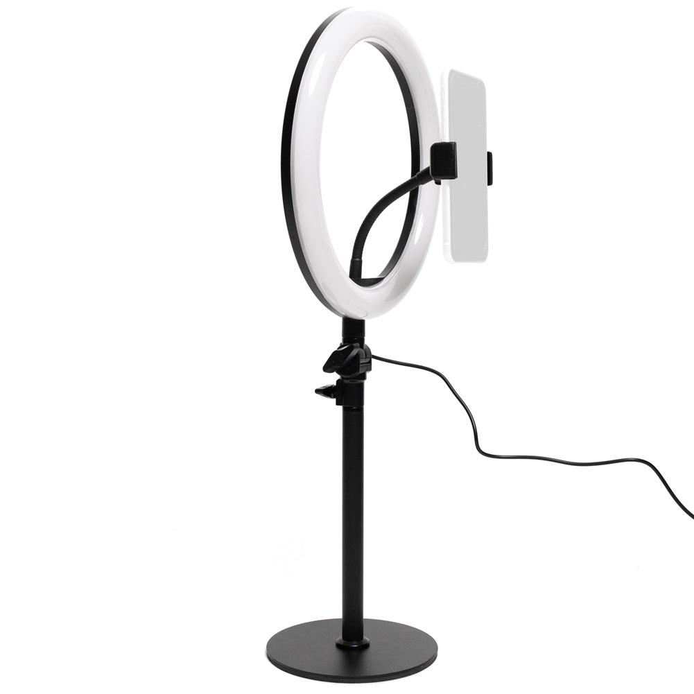 10" Black LED Table Ring Light - Opaluxe (DEMO STOCK)