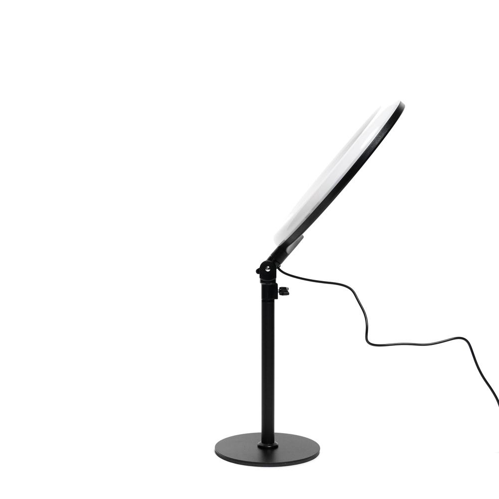 10" Black LED Table Ring Light - Opaluxe (DEMO STOCK)